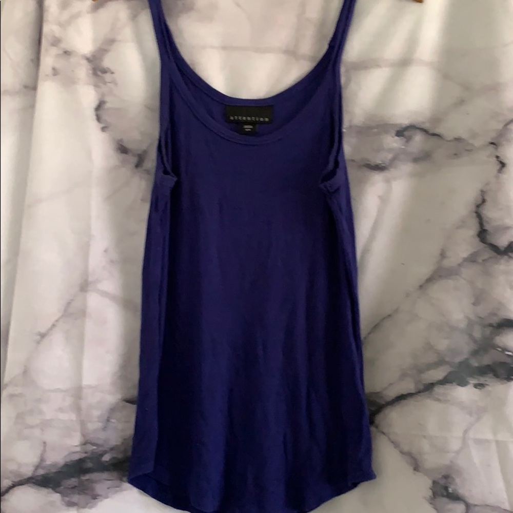 Pretty Cobalt Blue Tank Top